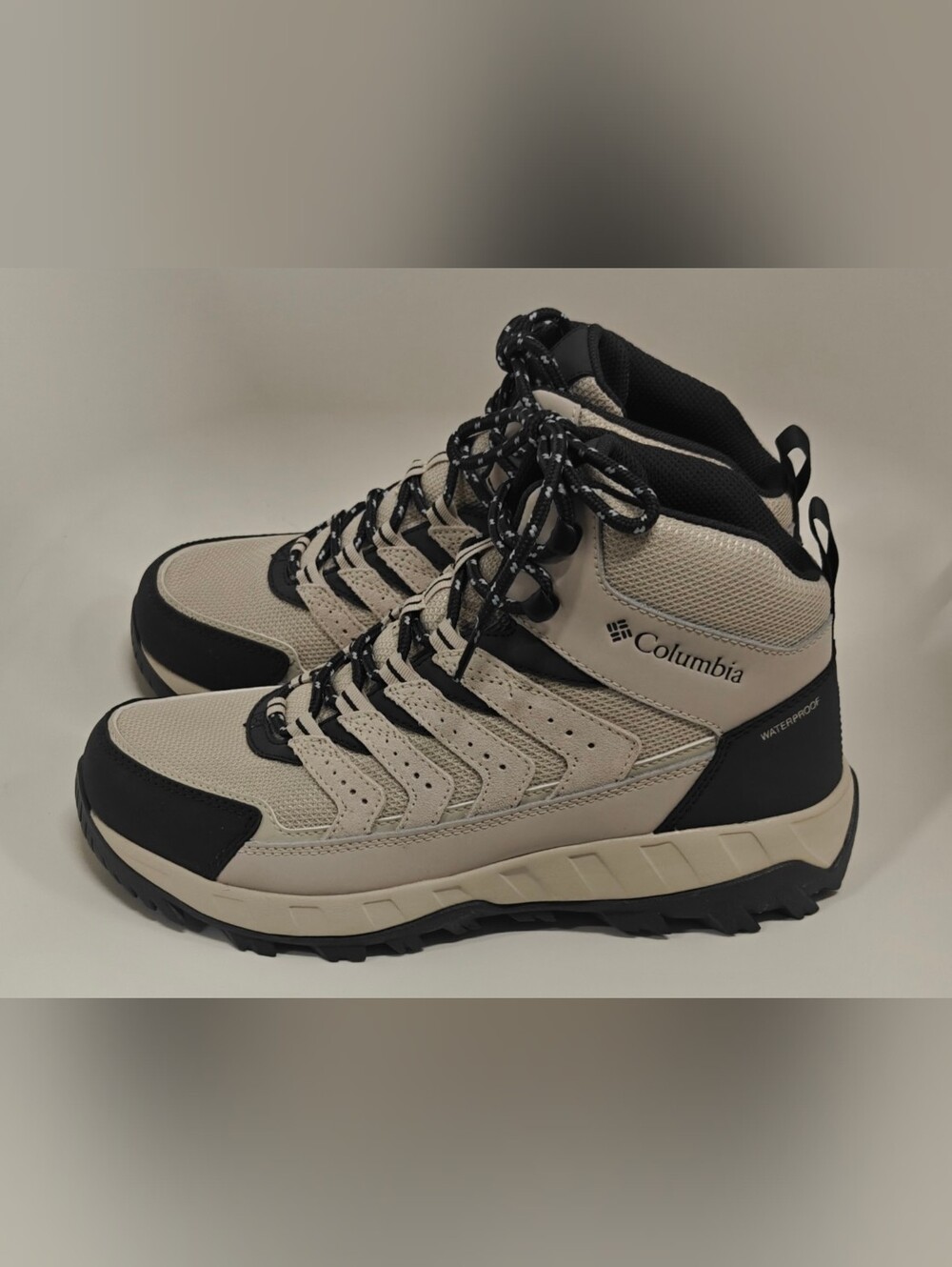 Columbia Strata Trail Mid Waterproof Womens Hiking Shoes Size 10 Mid Trail